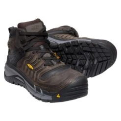 Men's Keen Utility Kansas City + Mid Carbon Toe Waterproof Boots 12 Men's Keen Utility Kansas City + Mid Carbon Toe Waterproof Boots -SafeStep Outfitters 4 650 keen utility kansas city mid carbon toe waterproof boots coffee bean black