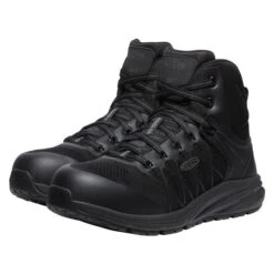 Men's Keen Utility Vista Energy Mid Int Met Carbon Toe Boots -SafeStep Outfitters 4 650 keen utility vista energy mid int met carbon toe boots black raven1