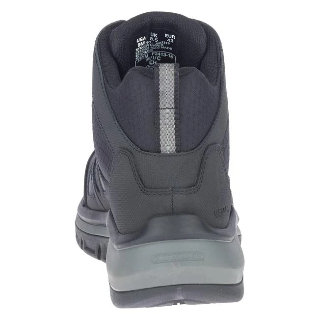 Men's Merrell Work Fullbench Speed Mid Carbon Toe Boots 7 Men's Merrell Work Fullbench Speed Mid Carbon Toe Boots - Image 5