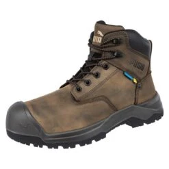 Men's Puma Safety 6" Granite HD MT Composite Toe Waterproof Boots 13 Men's Puma Safety 6" Granite HD MT Composite Toe Waterproof Boots -SafeStep Outfitters 4 650 puma safety 6 granite hd mt composite toe waterproof boots brown
