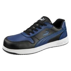 Men's Puma Safety Frontcourt Composite Toe ESD -SafeStep Outfitters 4 650 puma safety frontcourt composite toe esd blue black
