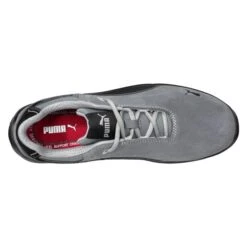 Men's Puma Safety Touring Low Hydro-Suede Fiberglass Toe -SafeStep Outfitters 4 650 puma safety touring low hydro suede fiberglass toe gray black