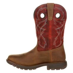Men's Rocky Legacy 32 Western Waterproof Boots -SafeStep Outfitters 4 650 rocky legacy 32 western waterproof boots tan red
