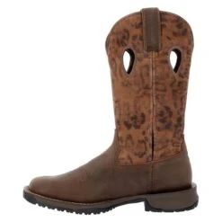 Men's Rocky Women's Rosemary Pull-On Work Boots -SafeStep Outfitters 4 650 rocky womens rosemary pull on work boots dark brown