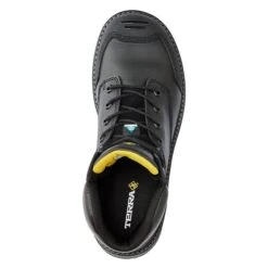 Men's Terra 6" Patton Composite Toe Waterproof Boots -SafeStep Outfitters 4 650 terra 6 patton composite toe waterproof boots black