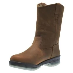 Men's Wolverine 10" Durashocks Wellington 200G Waterproof Boots -SafeStep Outfitters 4 650 wolverine 10 durashocks wellington 200g waterproof brown