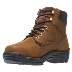 Men's Wolverine 6" Durbin Waterproof Boots -SafeStep Outfitters 4 650 wolverine 6 durbin waterproof brown