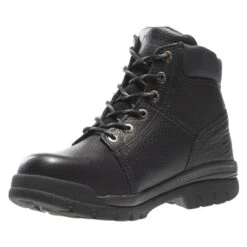 Men's Wolverine 6" Marquette Steel Toe Boots -SafeStep Outfitters 4 650 wolverine 6 marquette steel toe black