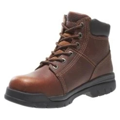 Men's Wolverine 6" Marquette Steel Toe Boots -SafeStep Outfitters 4 650 wolverine 6 marquette steel toe walnut