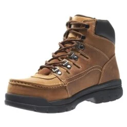 Men's Wolverine 6" Potomac Steel Toe Boots -SafeStep Outfitters 4 650 wolverine 6 potomac steel toe brown