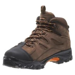 Men's Wolverine Hudson Hiker Steel Toe Boots -SafeStep Outfitters 4 650 wolverine hudson hiker steel toe dark brown black