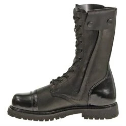 Men's Bates 11" Paratrooper Side-Zip Boots -SafeStep Outfitters 5 650 bates 11 paratrooper side zip black