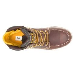 Men's CAT Impact Waterproof Carbon Composite Toe Boots 23 Men's CAT Impact Waterproof Carbon Composite Toe Boots -SafeStep Outfitters 5 650 cat impact waterproof carbon composite toe boots friar brown