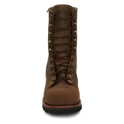 Men's Chippewa Boots 8" Paladin Lace-to-Toe Steel Toe Waterproof -SafeStep Outfitters 5 650 chippewa boots 8 paladin lace to toe steel toe waterproof bay apache