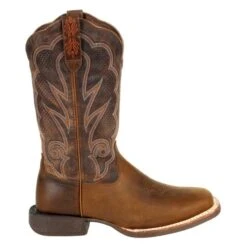 Women's Durango Lady Rebel Pro Ventilated Western Boots -SafeStep Outfitters 5 650 durango lady rebel pro ventilated western boots distressed cognac