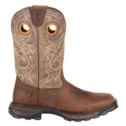 Men's Durango Maverick XP Composite Toe Western Work Boots -SafeStep Outfitters 5 650 durango maverick xp composite toe western work boots bay brown steel cut oat