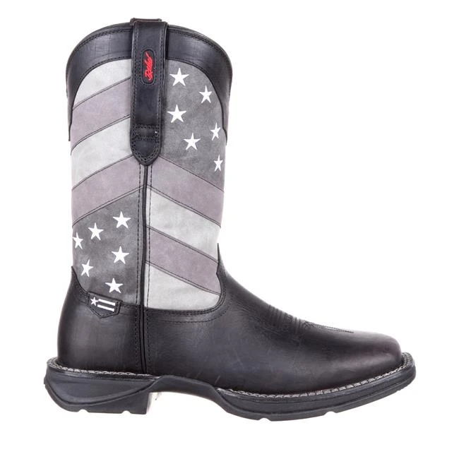 Men's Durango Rebel Faded Black Flag Boots 8 Men's Durango Rebel Faded Black Flag Boots - Image 6