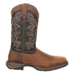 Men's Durango Rebel Pull-on Western Boots -SafeStep Outfitters 5 650 durango rebel pull on western boots chocolate midnight