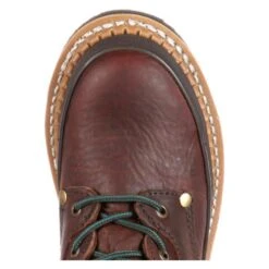 Women's Georgia 6" Giant Steel Toe Boots -SafeStep Outfitters 5 650 georgia 6 giant steel toe soggy brown2