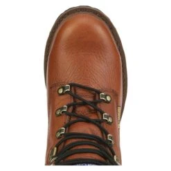 Men's Georgia 8" Internal Met Steel Toe Boots -SafeStep Outfitters 5 650 georgia 8 internal met steel toe briar brown