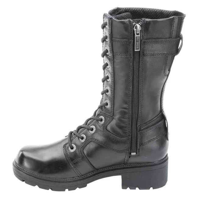 Women's Harley Davidson Footwear Eda Side-Zip Boots 8 Women's Harley Davidson Footwear Eda Side-Zip Boots - Image 6
