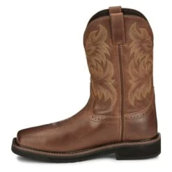 Men's Justin Original Work Boots 11" Handler Square Toe Composite Toe 15 Men's Justin Original Work Boots 11" Handler Square Toe Composite Toe -SafeStep Outfitters 5 650 justin original work boots 11 handler square toe composite toe tan tail