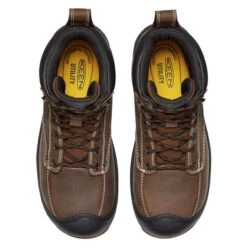 Men's Keen Utility 6 Fort Wayne Waterproof Boots -SafeStep Outfitters 5 650 keen utility 6 fort wayne waterproof boots dark earth gum
