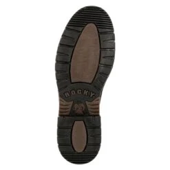 Men's Rocky Original Ride FLX Unlined Western Boots -SafeStep Outfitters 5 650 rocky original ride flx unlined western boots brown