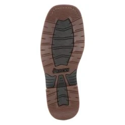 Men's Rocky Square Toe Western Boots -SafeStep Outfitters 5 650 rocky square toe western boots distressed brown