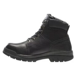 Men's Wolverine 6" Marquette Steel Toe Boots -SafeStep Outfitters 5 650 wolverine 6 marquette steel toe black