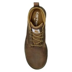 Men's Carhartt 5" Millbrook Wedge Waterproof Boots -SafeStep Outfitters 6 1001 carhartt 5 millbrook wedge waterproof boots brown