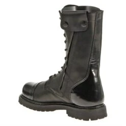 Men's Bates 11" Paratrooper Side-Zip Boots -SafeStep Outfitters 6 650 bates 11 paratrooper side zip black