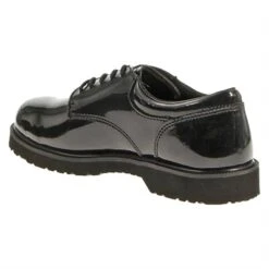 Men's Bates High Gloss Duty Oxford -SafeStep Outfitters 6 650 bates high gloss duty oxford black1