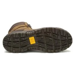 Men's CAT 8" Accomplice X Steel Toe Waterproof Boots -SafeStep Outfitters 6 650 cat accomplice x 8 steel toe waterproof boots real brown