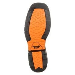 Men's Georgia 10" Carbo-Tec Square Toe Pull-On Alloy Toe Waterproof Boots -SafeStep Outfitters 6 650 georgia 10 carbo tec square toe pull on alloy toe waterproof brown