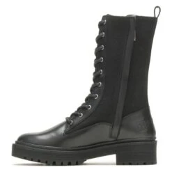 Women's Harley Davidson Footwear 9" Valene Canvas Side-Zip Boots -SafeStep Outfitters 6 650 harley davidson footwear 9 valene canvas side zip boots black