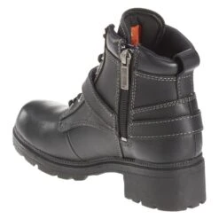 Women's Harley Davidson Tegan Side-Zip Boots 19 Women's Harley Davidson Tegan Side-Zip Boots -SafeStep Outfitters 6 650 harley davidson tegan side zip black