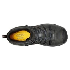 Men's Keen Utility Flint II MID Waterproof Boots -SafeStep Outfitters 6 650 keen utility flint ii mid waterproof boots steel gray tortoise shell