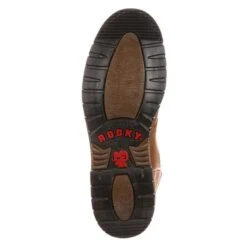 Men's Rocky 11" Branson Saddle Roper Waterproof Boots -SafeStep Outfitters 6 650 rocky 11 branson saddle roper waterproof aztec crazy horse ochre