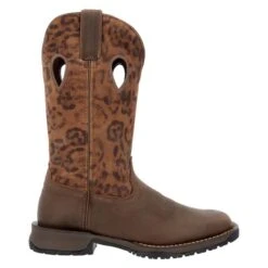 Men's Rocky Women's Rosemary Pull-On Work Boots -SafeStep Outfitters 6 650 rocky womens rosemary pull on work boots dark brown