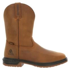 Men's Rocky Worksmart Western Met Guard Composite Toe Waterproof Boots -SafeStep Outfitters 6 650 rocky worksmart western met guard composite toe waterproof boots brown