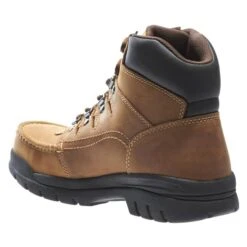 Men's Wolverine 6" Potomac Steel Toe Boots -SafeStep Outfitters 6 650 wolverine 6 potomac steel toe brown