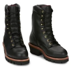 Men's Chippewa Boots 9" SUPER DNA 400G Steel Toe Waterproof 36 Men's Chippewa Boots 9" SUPER DNA 400G Steel Toe Waterproof -SafeStep Outfitters 7 650 chippewa boots 9 super dna 400g steel toe waterproof black