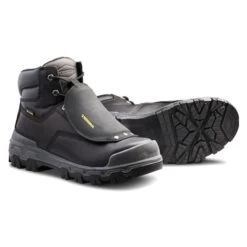 Men's Terra 6" Sentry External Met Guard Composite Toe Waterproof Boots -SafeStep Outfitters 7 650 terra 6 sentry external met guard composite toe waterproof boots black