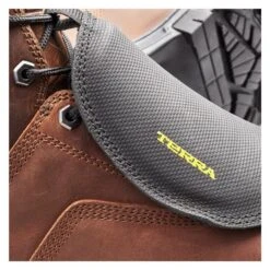 Men's Terra 6" Sentry External Met Guard Composite Toe Waterproof Boots -SafeStep Outfitters 7 650 terra 6 sentry external met guard composite toe waterproof boots brown