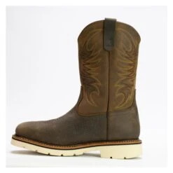 Men's Thorogood American Heritage Square Toe Wellington Steel Toe Boots -SafeStep Outfitters 7 650 thorogood american heritage square toe wellington steel toe boots crazyhorse