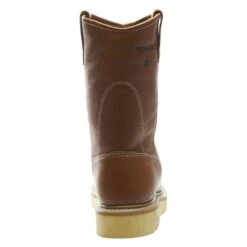 Men's Wolverine 10" Wedge Heel Wellington Boots -SafeStep Outfitters 7 650 wolverine 10 wedge heel wellington brown
