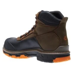 Men's Wolverine Overpass Mid Composite Toe Boots -SafeStep Outfitters 7 650 wolverine overpass mid composite toe summer brown