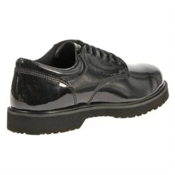 Men's Bates High Gloss Duty Oxford -SafeStep Outfitters 8 650 bates high gloss duty oxford black1