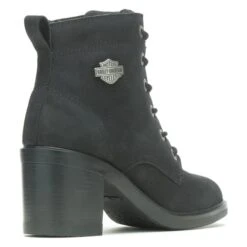 Women's Harley Davidson Footwear Corby Lace Side-Zip Boots -SafeStep Outfitters 8 650 harley davidson footwear corby lace side zip boots black